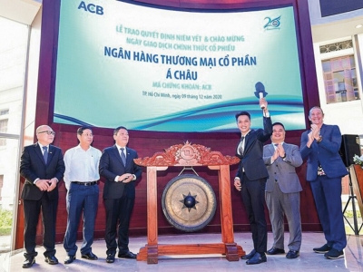 Hai thành viên nhóm Dragon Capital chính thức không còn là cổ đông của ACB